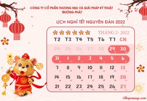 Read more about the article Thông báo lịch nghỉ tết Nguyên Đán năm 2022