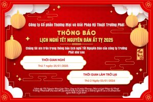 Read more about the article Thông báo nghỉ Tết Nguyên Đán Ất Tỵ -2025